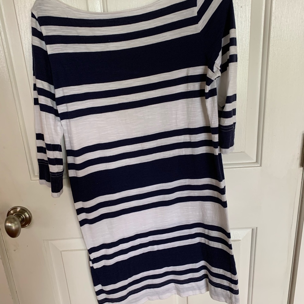 Gently used  Lily shift striped dress